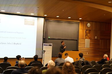Feb 20 meeting Professor Hopfield presentation taken by Dan Vahaba Princeton p 54