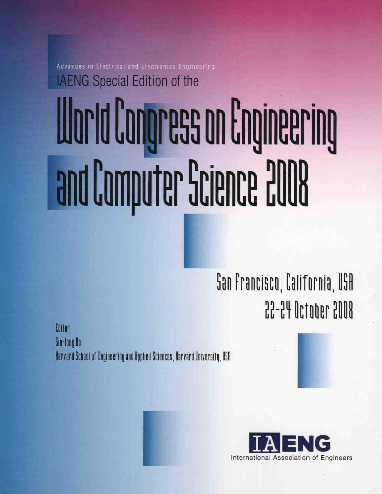 IAENG Transactions on Electrical and Electronics Engineering Volume I